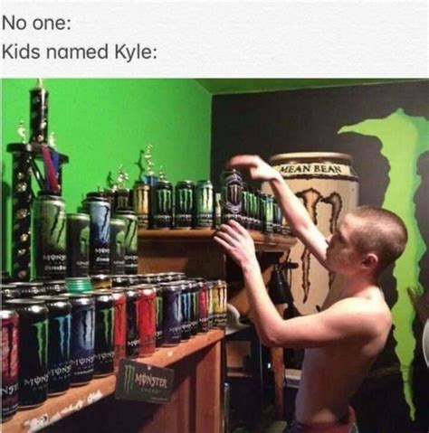 kyle monster memes|kyle meme meaning.